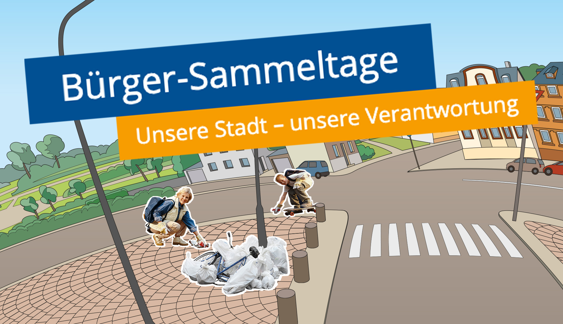 Bürger-Sammeltage | Unsere Stadt – unsere Verantwortung